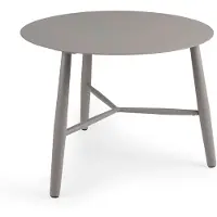 Brafab Loungetisch Vannes 60 x 45 x 60 cm Aluminium Khaki