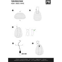 PR Home Yuni Pendelleuchte