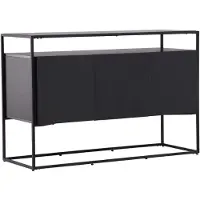 Ebuy24 Venture Home Aufbewahrung Kingsport Schwarz