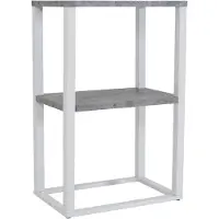 Venture Home | Beistelltisch Tony Grijs MDF 45x30x70 cm | NADUVI