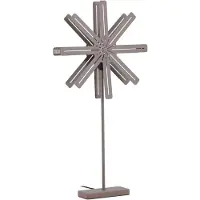 Ebuy24 Säfsen Weihnachtsstern Tischlampe mocca.