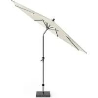 Platinum Sonnenschirm Rio 300x300x238 cm Polyester Anthrazit Beige