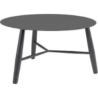 Brafab Loungetisch Vannes 75 x 50 x 75 cm Aluminium Anthrazit