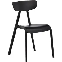 Venture Home Stuhl Ursholmen Schwarz 2er-Pack