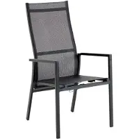 Brafab Avanti Gartensessel Positionsstuhl Aluminium/Textilene