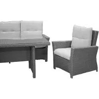 Ebuy24 Lounge-Set Brentwood Grau