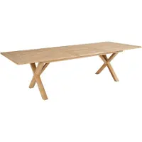 Brafab Brutus Ausziehtisch Teak Natur 200/265x100x73 cm