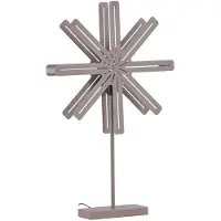 Ebuy24 Säfsen Weihnachtsstern Tischlampe mocca.