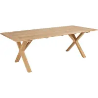 Brafab Brutus Gartentisch Teak Natur 220x95x73 cm
