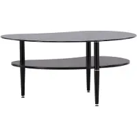 Venture Home Venture Design, Couchtische, Modell "Egg", Schwarz