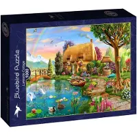 Bluebird Puzzle Jigsaw Lakeside Cottage - 1000 Teile buntes Motiv