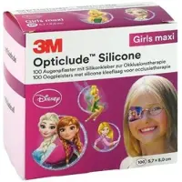 Solventum Germany GmbH Opticlude Silicone Disney Girls Maxi 5.7 x 8 cm 100 ST