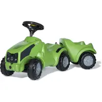 Rolly Toys Set Babyrutscher mit Anhänger rollyMinitrac Deutz Agrokid