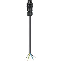 WIELAND 96.452.1004.1 Anschlussleitung Schwarz 1 mm