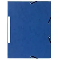 Exacompta Sammelmappe 55472E DIN A4 Blau Karton 24 x 32 cm 50 Stück