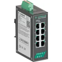 WIELAND WIENET FS 8-PN-W - Switch, 8-Port, Fast Ethernet