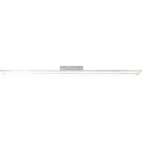 Brilliant LED Deckenleuchte Entrance alu weiß 32W 3000K Warmweiß easydim per Lic...