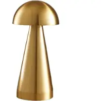 Luxus Europe - Tischlampe Touch Emmanuelle Gold - Kabellose LED-Tischlampe für den Innenbereich – USB-C wiederaufladbar