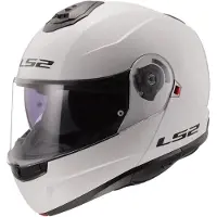 LS2 FF908 Strobe II Glanz Weiß 06 Klapphelm Größe 2XL