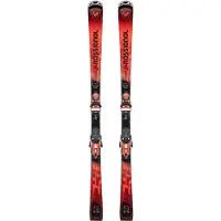 Rossignol - Ski Set inkl. Bdg. - Pistenski Set - Hero Elite Mt Ti Cam K + Nx 12 Konect Gw Black/Hot Red 2025 für Herren aus Holz - Größe 153 cm - Rot