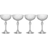 Bormioli Rocco Cocktailgläser America '20s 22 cl (Set von 4 Stück)