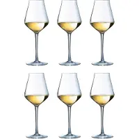 Big Buy Cooking Chef & Sommelier Soft Reveal Transparentes Glas Weinbecher 6 Stück (400 ml)