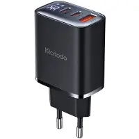 Mcdodo Schnelles Ladegerät Für iPhone 2x USB-C 1x USB PD 30W LED Meter