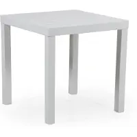Brafab Belfort Beistelltisch Aluminium 50x50 cm