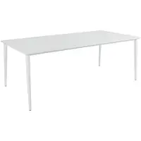 Brafab Nimes Gartenesstisch Aluminium pulverbeschichtet