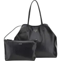 GUESS Shopper Handtasche Eco Victtoria Black : schwarz-00 Farbsortierung: schwarz-00