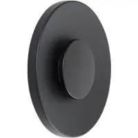 LUCANDE LED Aussenwandleuchte Kayana , schwarz, Aluminium, Modern, LED Wandleuchte außen