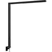 Arcchio LED-Büro-Klemmleuchte Jolinda, schwarz, Alu, dimmbar Jolinda ,, schwarz, für Arbeitszimmer / Büro, Aluminium, Modern