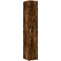 vidaXL Highboard Räuchereiche 30x42,5x185 cm Holzwerkstoff