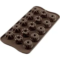 Silikomart Easy Choco SCG19 FANTASIA Silikonform ø2,85cm x H1,5cm