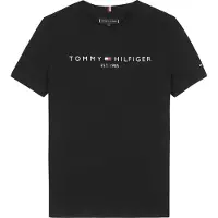 Tommy Hilfiger T-Shirt Essential KS0KS00210 Schwarz Regular Fit