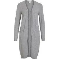 Vila Longstrickjacke "VIRIL LONG L/S KNIT CARDIGAN - NOOS" Viskosemischung, regular fit