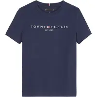 Tommy Hilfiger T-Shirt Essential KS0KS00210 Dunkelblau Regular Fit 152