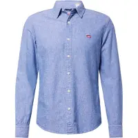 Levi's Levis Jeanshemd "BATTERY HM SHIRT SLIM" mit Logobadge