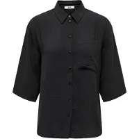 JDY Bluse in Schwarz - XL