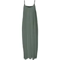Vero Moda Maxikleid "VMLUNA SINGLET ANKLE DRESS NOOS" Baumwollmischung, regular fit
