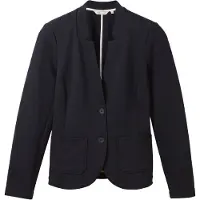 Tom Tailor Sweatblazer "Fitted" mit aufgesetzten Taschen und Struktur