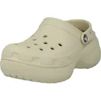 Crocs Woman Classic Platform Lined Clog beige EUR 34-35 (W5)