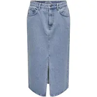 ONLY Jeansrock Bianca 15319268 Blau Regular Fit