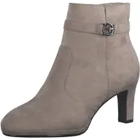 Tamaris Damen Boots Textil, beige, 39 EU