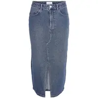 Noisy May Jeansrock "NMKATH NW SLIT MIDI SKIRT VI477MB NOOS"