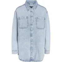 Noisy May Jeansbluse "NMALVA L/S DENIM SHACKET AZ352LB NOOS"