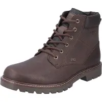 Rieker Herren Schnürboots/ Winterstiefeletten Braun Kunstleder Größe: 46