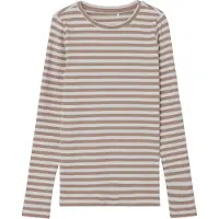 Name it Bluse - Rib - NkfSuraja - Noos - Mocha Meringue - - 9-10 Jahre (134-140) - Blusen
