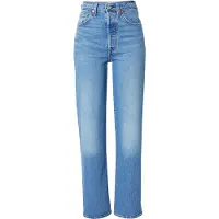 Levi's für Damen. 79078-0008 Blaue Jeans in voller Länge mit Rippenkorb (24/32), Lässig, Baumwolle, Denim