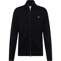Gant Sweatjacke Cotton Cardigan Herren Black-L